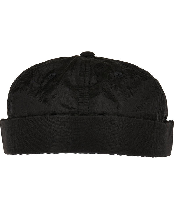 Black - Docker cap (8000) Caps Flexfit by Yupoong Headwear, New Styles for 2023 Schoolwear Centres