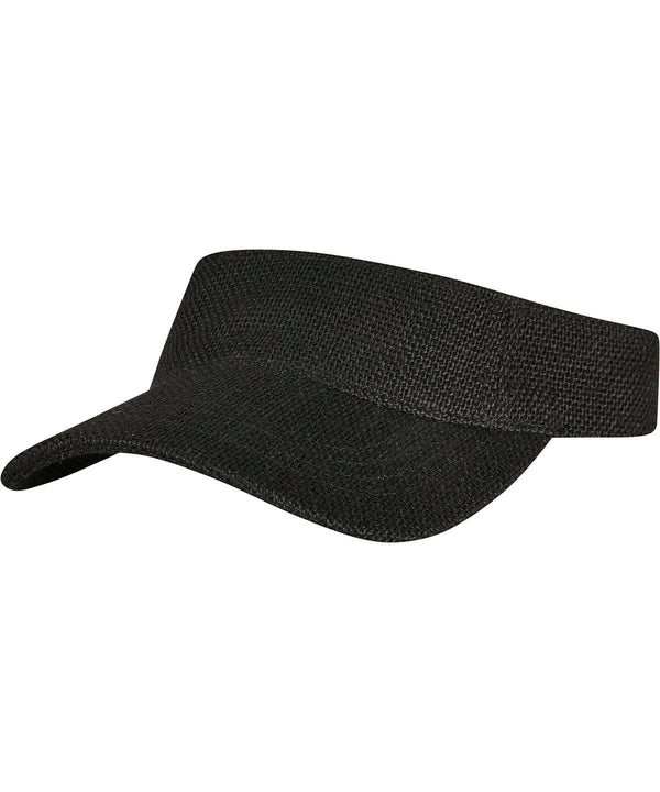 Black - Bast visor cap (8888BV) Caps Flexfit by Yupoong Headwear, New Styles for 2023 Schoolwear Centres