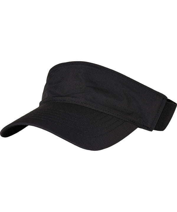 Black - Performance visor cap (8888PV) Caps Flexfit by Yupoong Headwear, New Styles for 2023 Schoolwear Centres