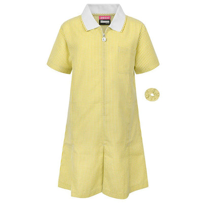 Gingham Summer Dress & Gingham Sun Hat - Schoolwear Centres | School Uniform Centres