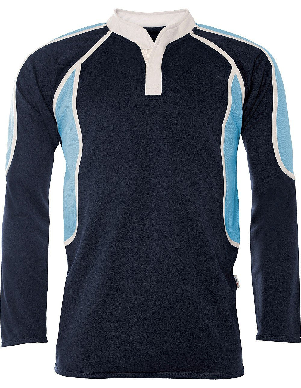 Chase High School - Pro-Tec Rugby Top Navy/Sky - Schoolwear Centres | School Uniform Centres