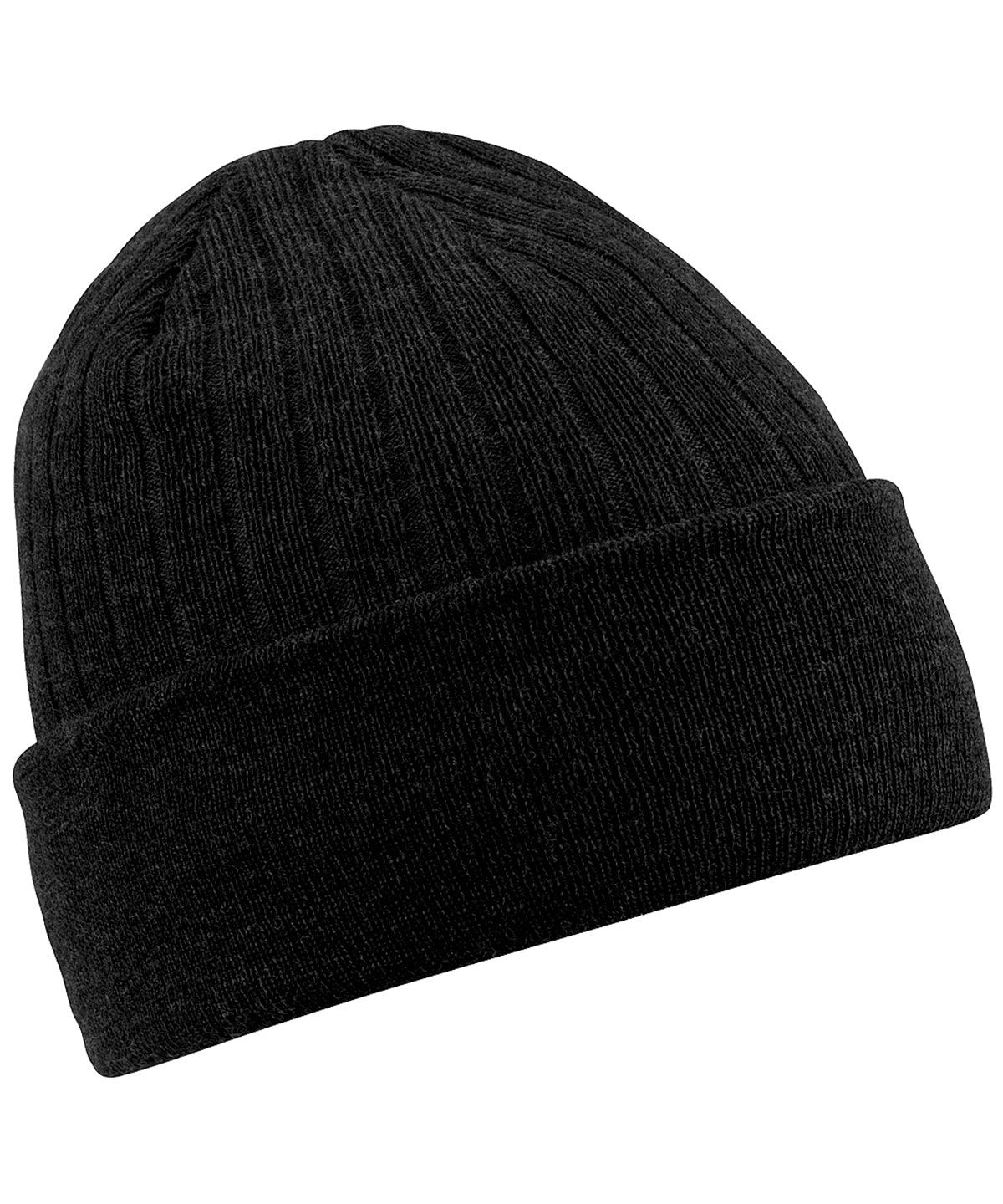 Thinsulate™ Beanie Hats | Black | Classic Red | Heather Grey | French Navy | Bright Royal | Bottle Green | Dark Graphite | Burgundy - Schoolwear Centres | School Uniforms near me