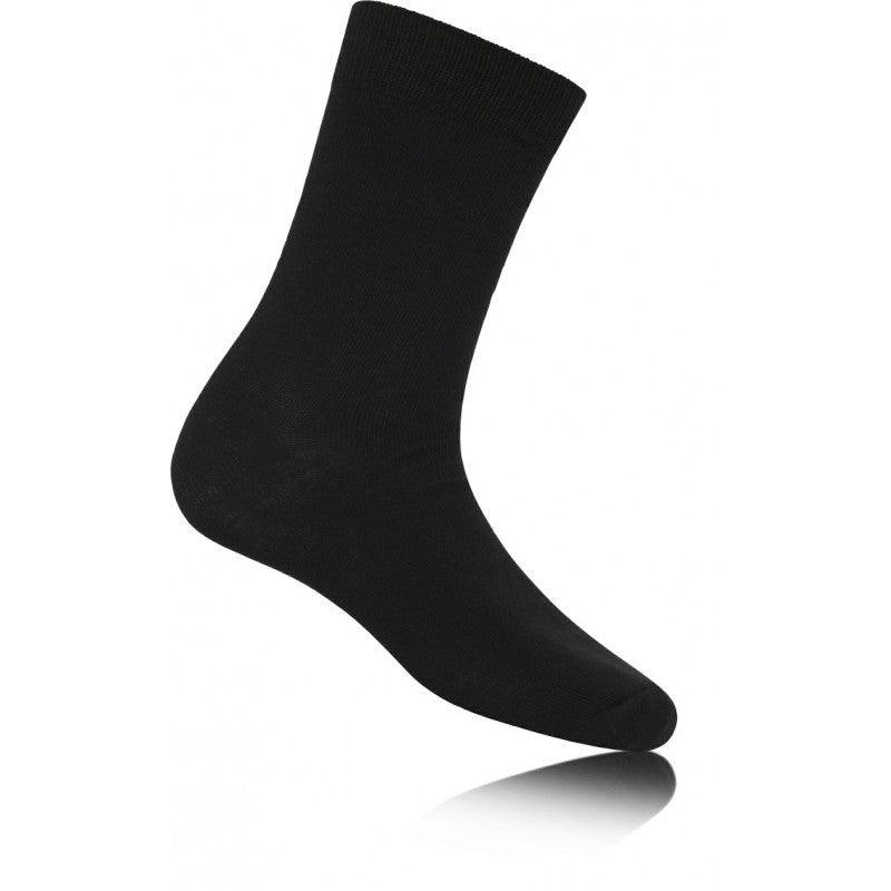 Cotton Rich Ankle Socks - 3 Pairs | Black | Grey | Navy | Brown | White - Schoolwear Centres | School Uniforms near me