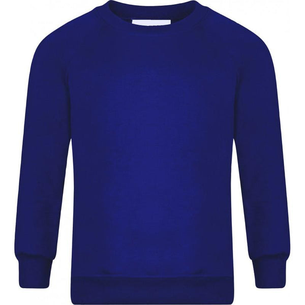 St Teresa Primary School - Royal Sweatshirt Jumper with School Logo - Schoolwear Centres | School Uniform Centres