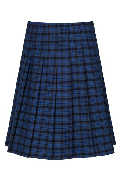 Senior Stitch Down Pleat Tartan Skirt - Schoolwear Centres | School Uniform Centres
