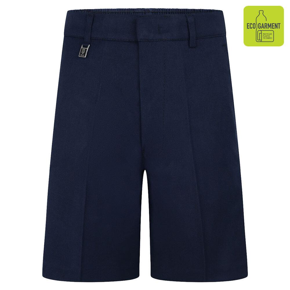 Boys Standard (Bermuda) Fit Shorts | Navy | Grey | Black | Brown - Schoolwear Centres | School Uniform Centres