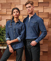 Jeans stitch denim shirt Shirts Schoolwear Centres Schoolwear Centres