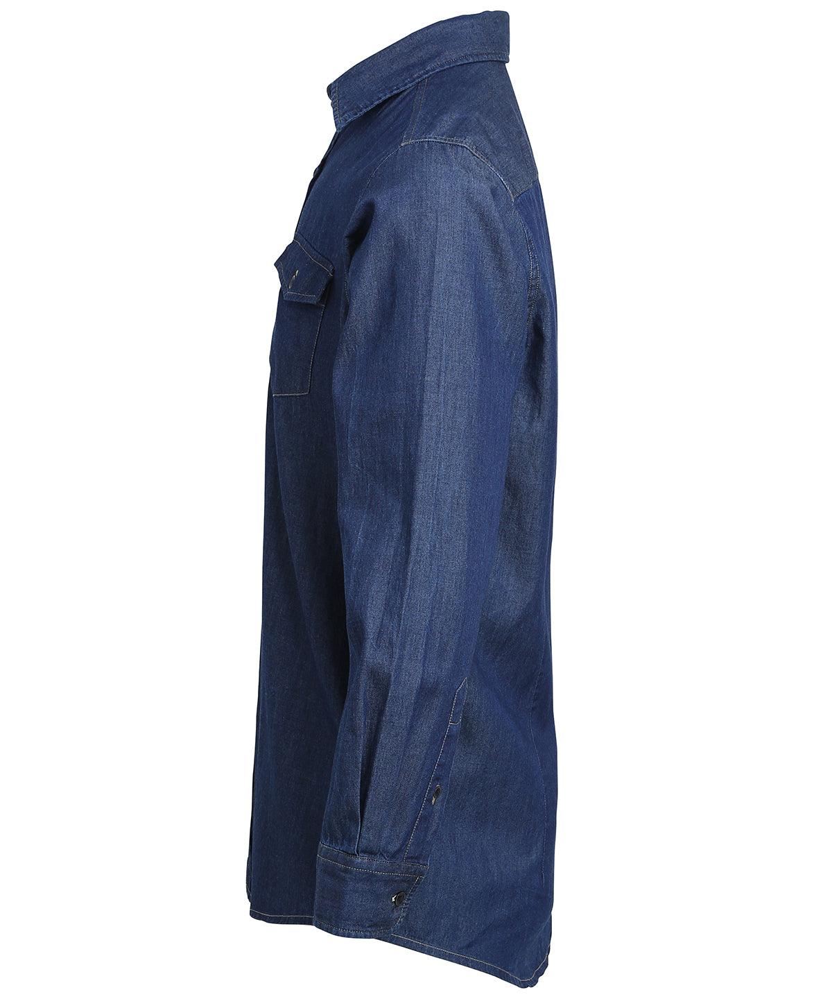 Jeans stitch denim shirt Shirts Schoolwear Centres Schoolwear Centres