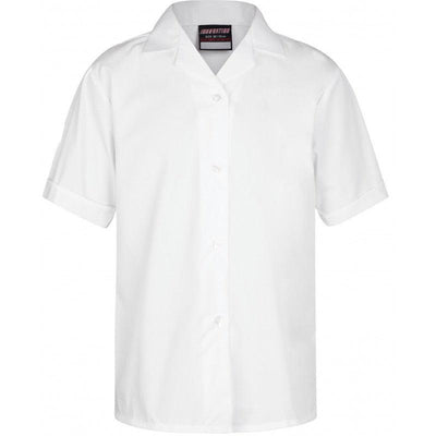 Short Sleeve Revere Blouses - Twin Packs - Schoolwear Centres | School Uniform Centres