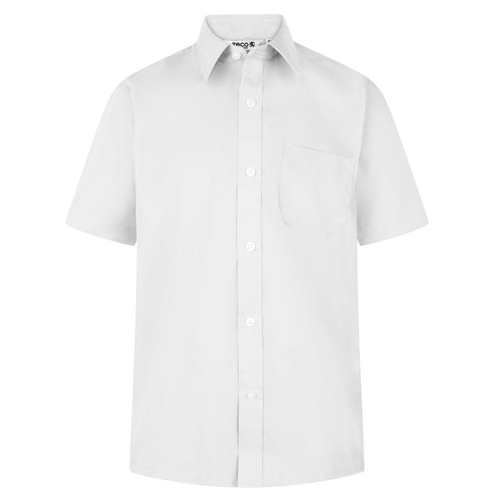 Boys Shirts (Short Sleeve) Twin Packs | Non-Iron Shirts | Available in ...